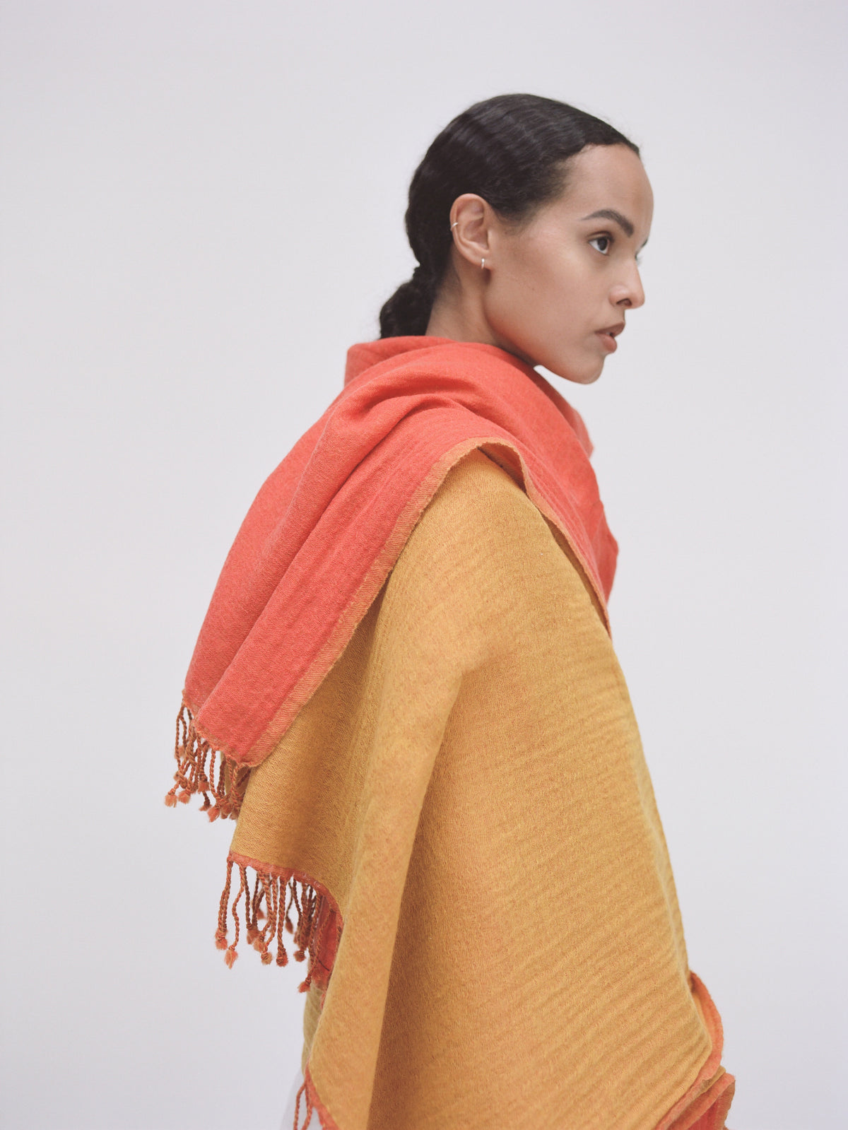 Kanchan Handwoven Khadi Shawl